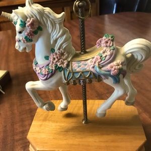 Carousel Horse Music Box